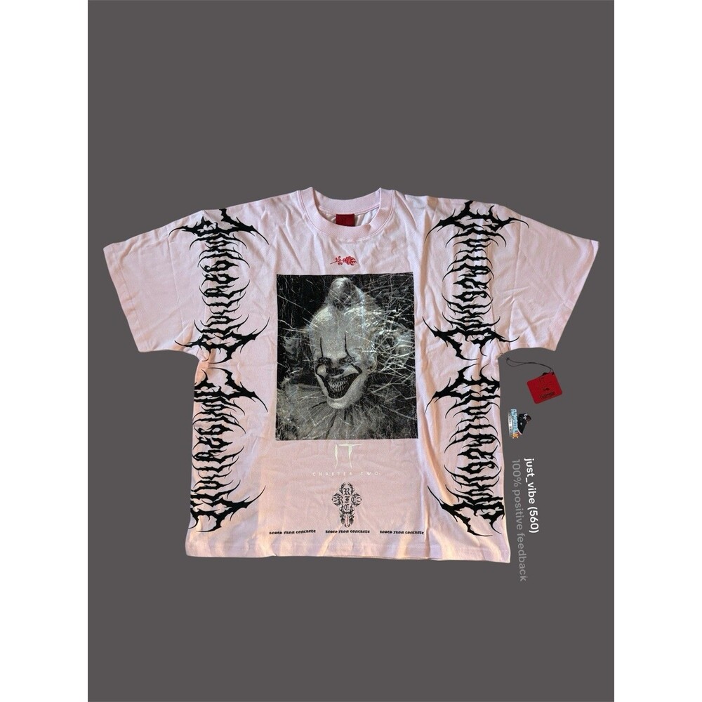 Civil Regime x IT “Pennywise” Tee Shirt Men’s 2XL NWT